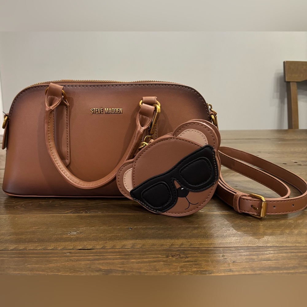 Steve Madden Thorne Nutshell Crossbody Satchel
